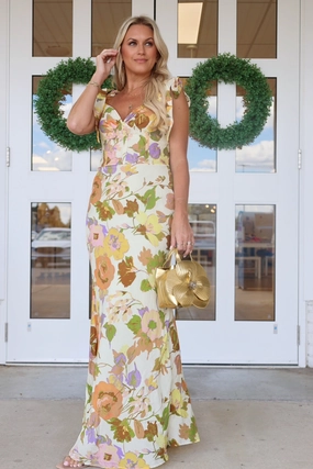 Wrinkle Resistant Textile Crossing Romance Dress