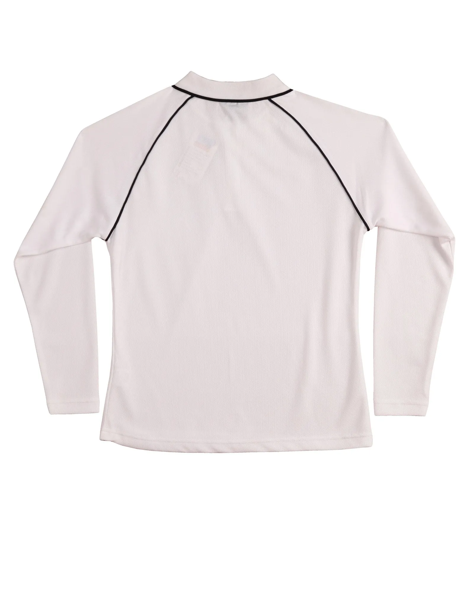 Winning Spirit Ladies' CoolDry Raglan Long Sleeve Contrast Polo (PS44)