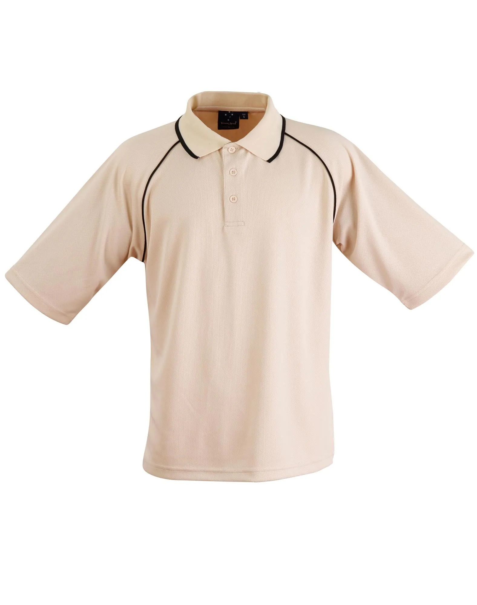 Winning Spirit Men's CoolDry Raglan Short Sleeve Contrast Polo 2nd(5 Colour) (PS20)