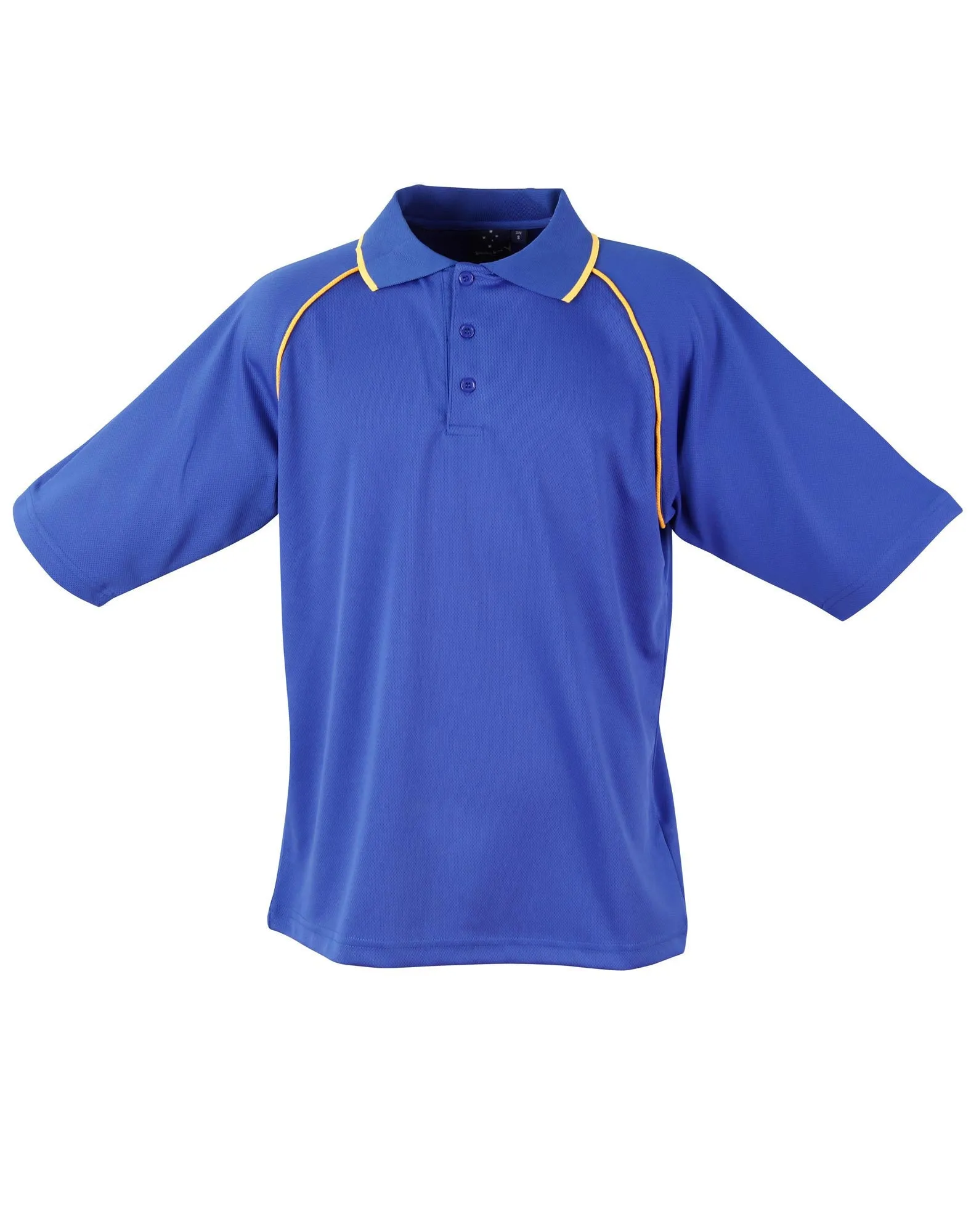 Winning Spirit Men's CoolDry® Raglan Short Sleeve Contrast Polo 2nd(5 Colour)-(PS20)