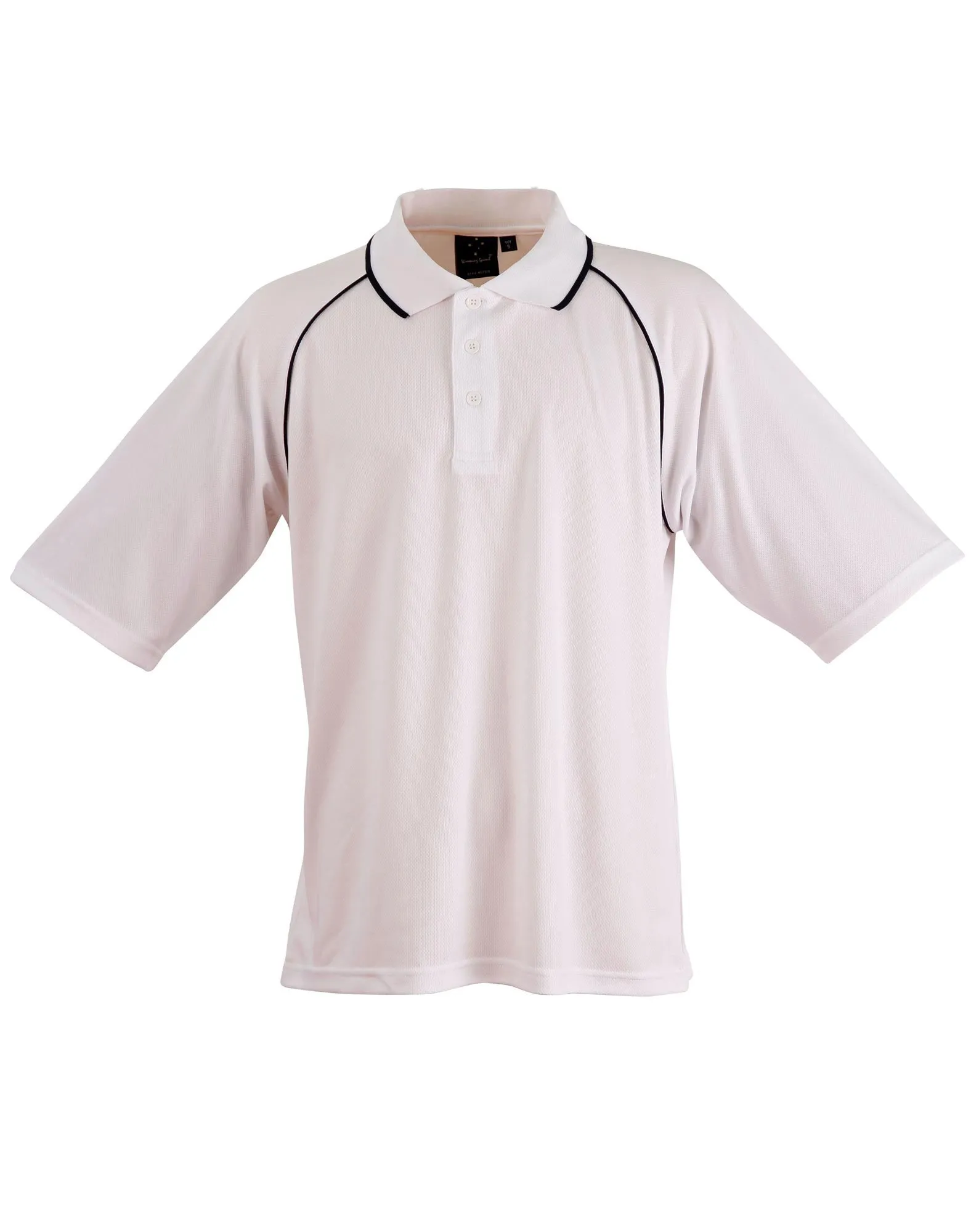 Winning Spirit Men's CoolDry Raglan Short Sleeve Contrast Polo 2nd(5 Colour) (PS20)