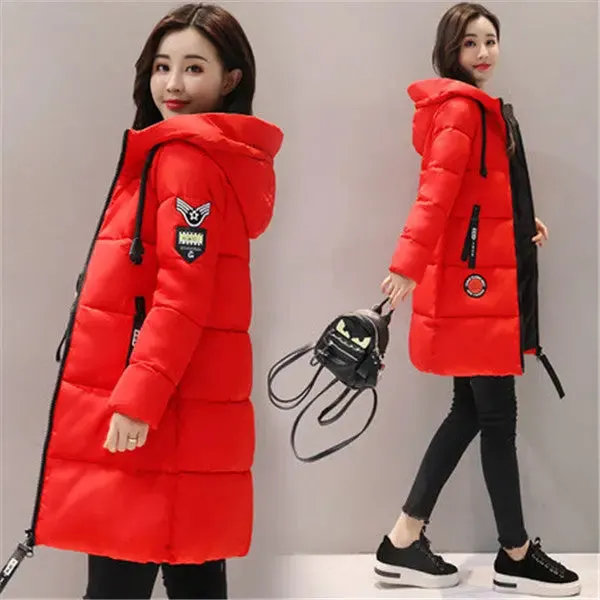 Winter Jacket Women Coat Hooded