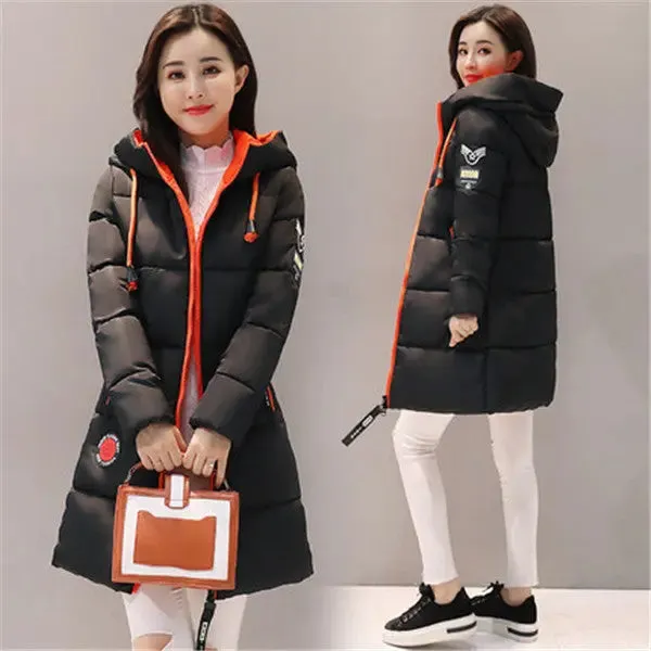 Winter Jacket Women Coat Hooded