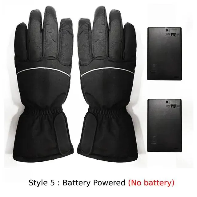 Winter touch screen heated gloves