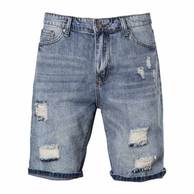 Flexible Waistline West Louis? Designer Summer Denim Jean Shorts