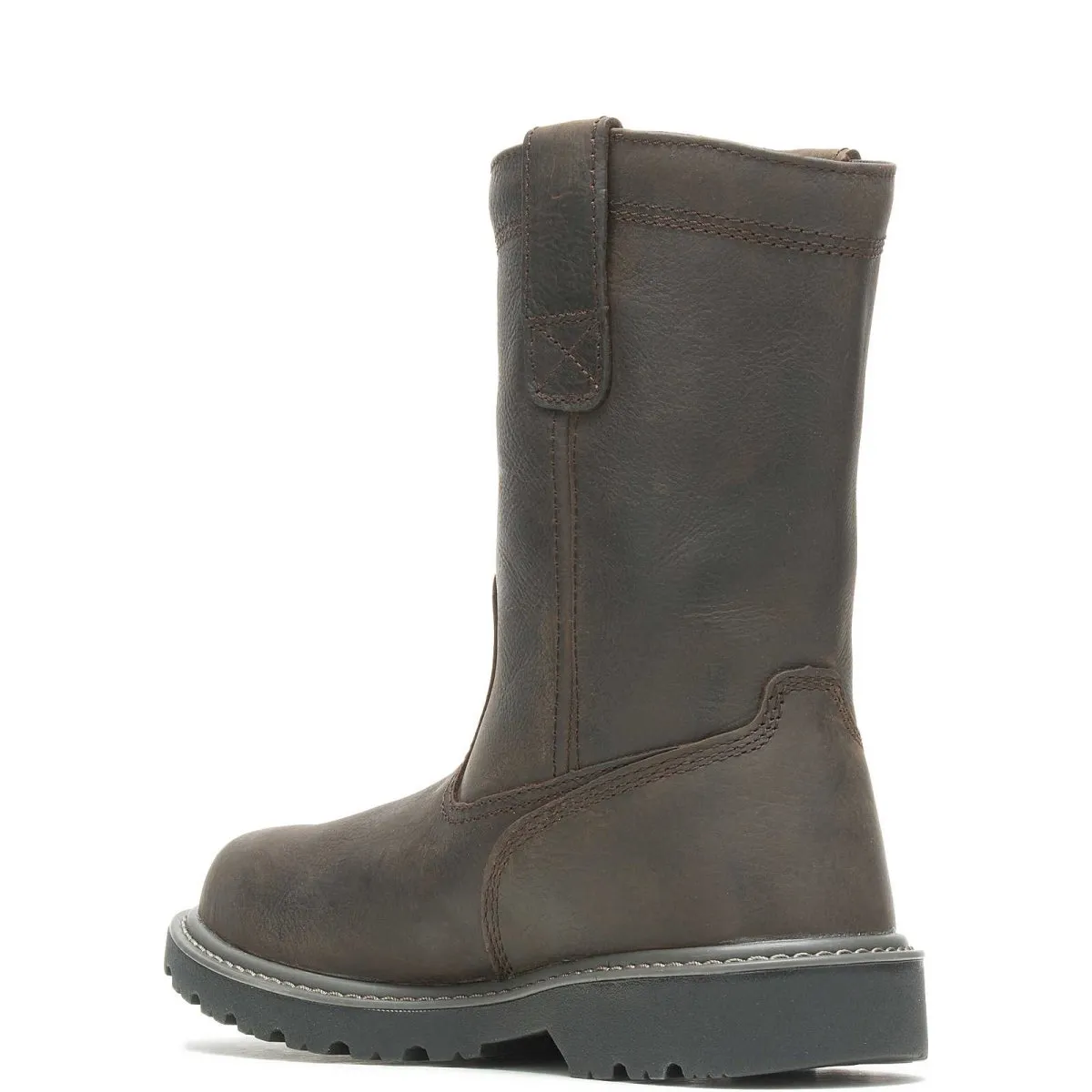 Wolverine Floorhand Waterproof Men's Steel Toe 10" Wellington Work Boot (w10680) In Dk Brown