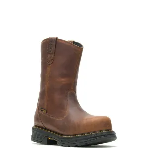 Wolverine Hellcat 10" Cm Men's Wellington (w201178) Work Boot In Tobacco