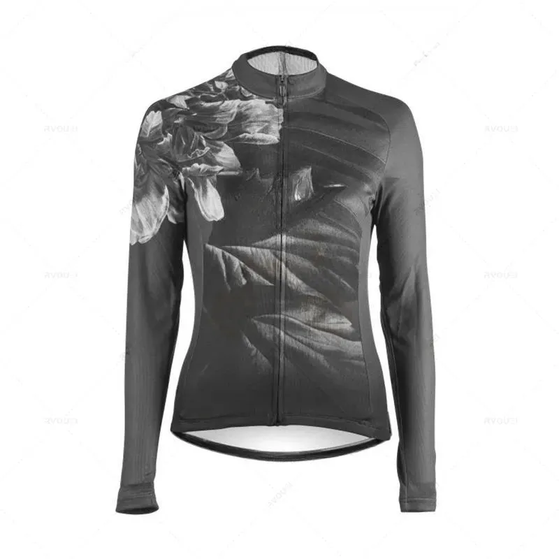 Women Autumn Cycling Jersey Set Long Sleeve Breathable Clothing MTB Maillot Ropa Ciclismo Bicycle Sportswear Bike Uniform