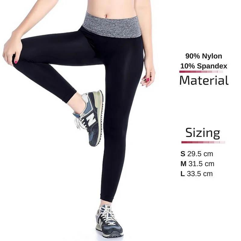 Women's Active Workout Capri Leggings Pants