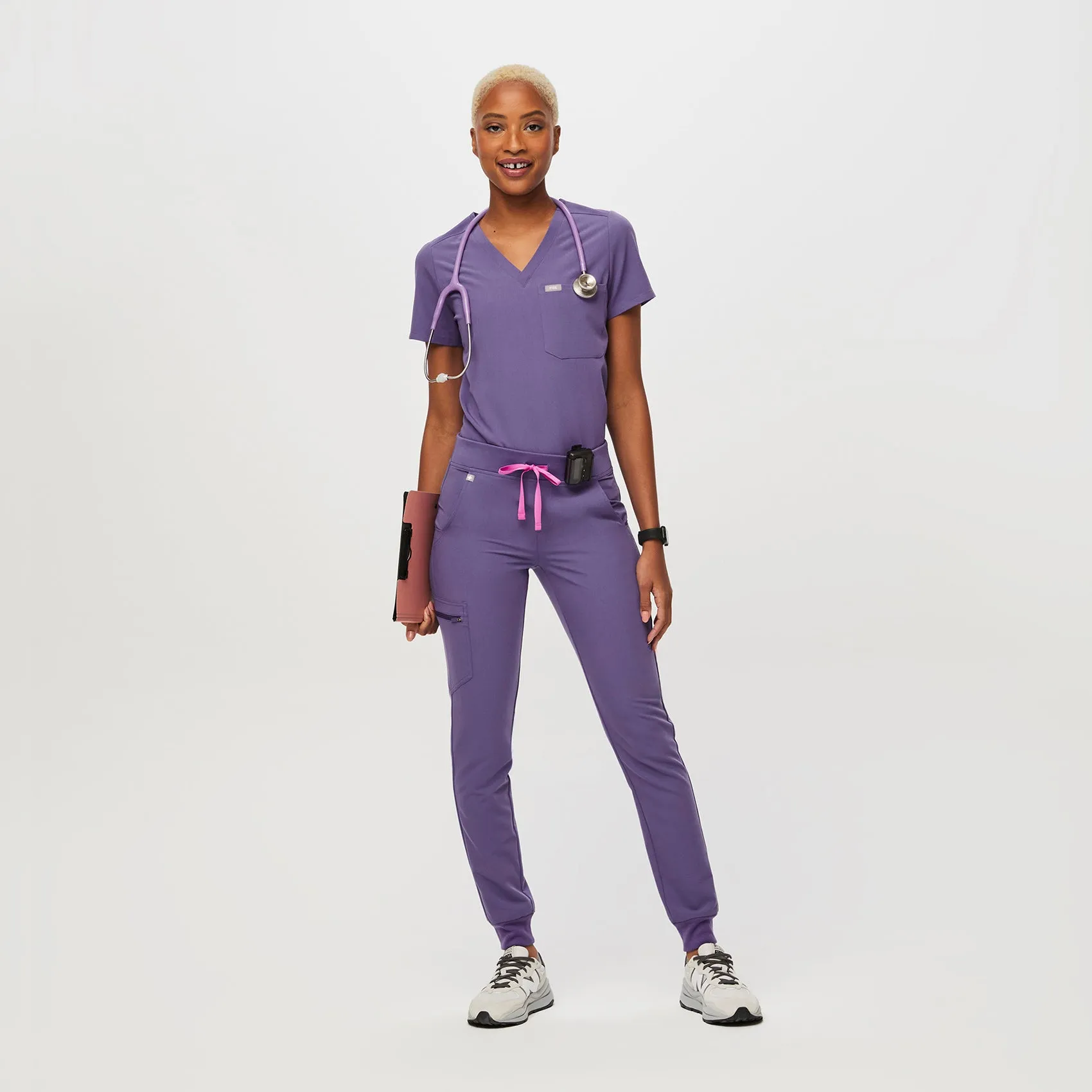 women's Amethyst Zamora™ - Jogger Scrub Pants (3XL - 6XL)
