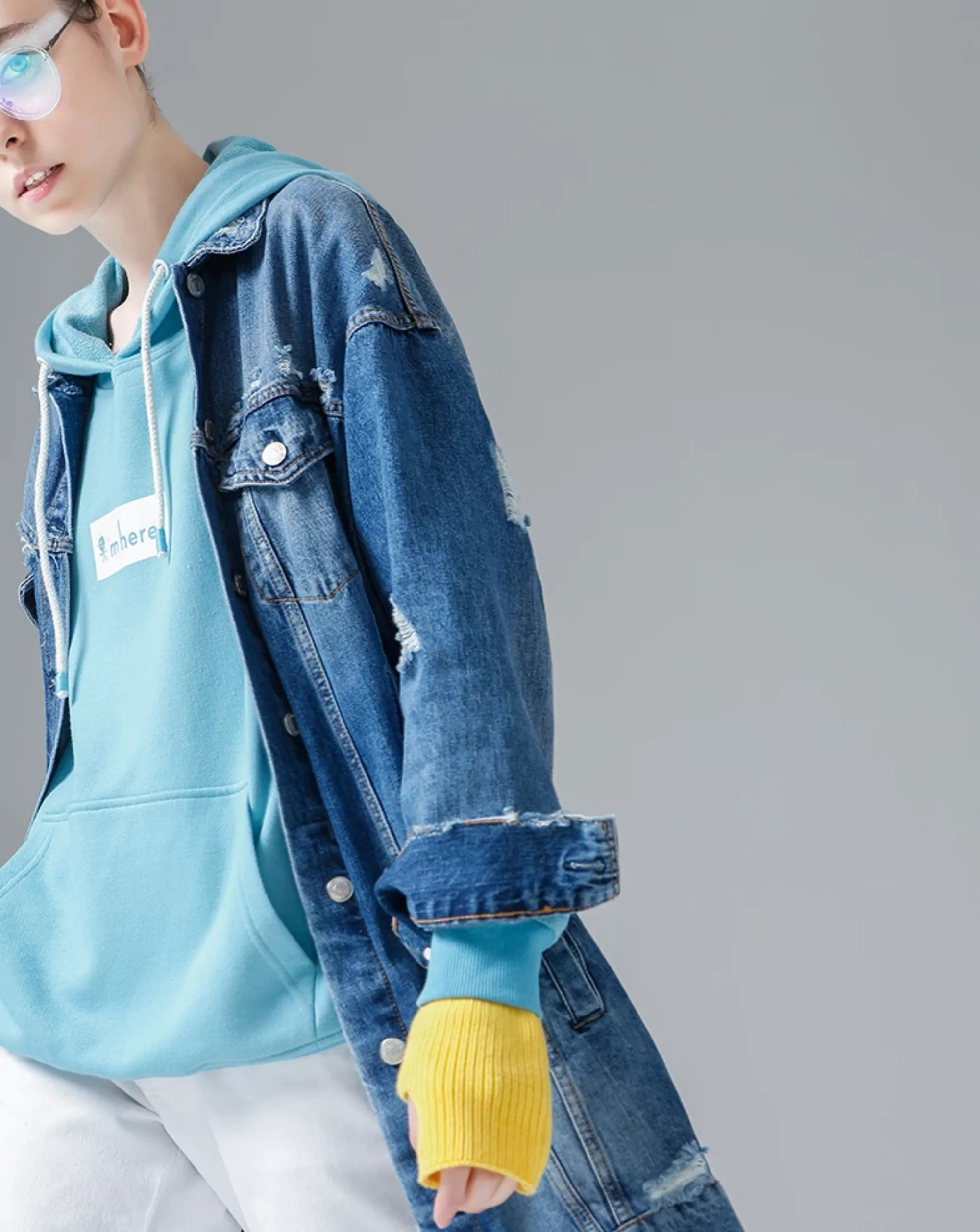 Women's Autumn/Winter Casual Long-Sleeved O-Neck Hoodie