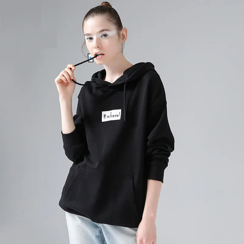 Women's Autumn/Winter Casual Long-Sleeved O-Neck Hoodie