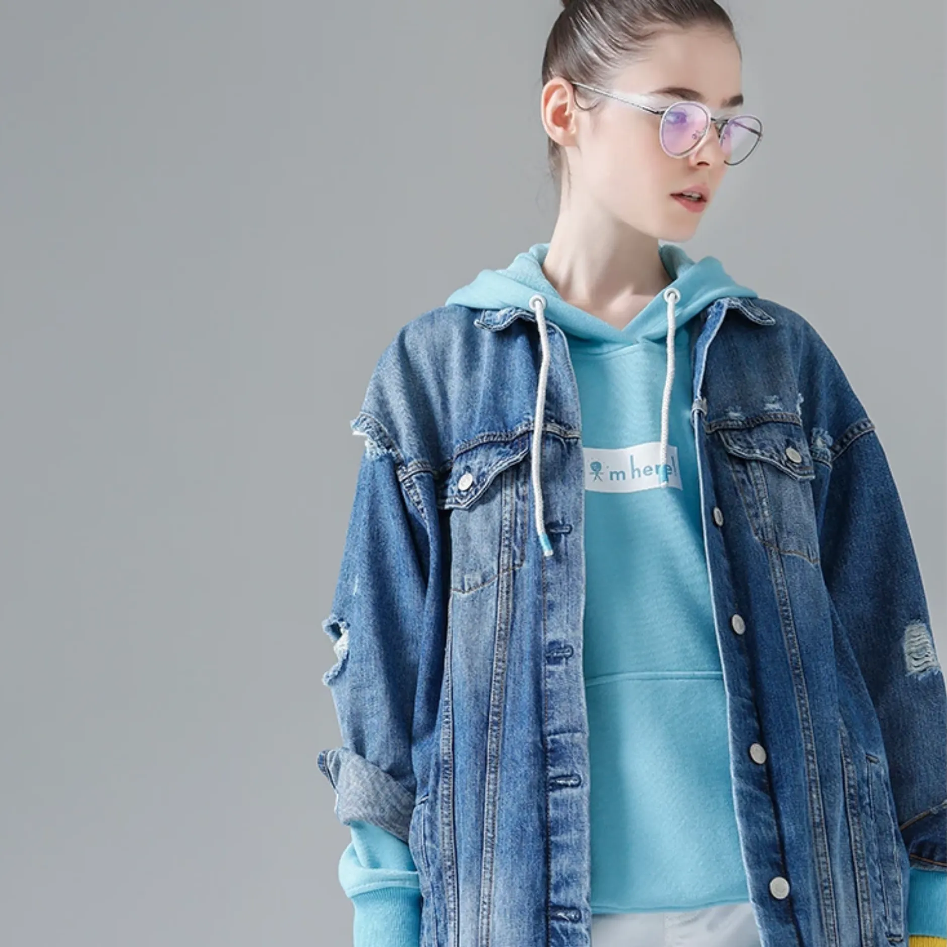 Women's Autumn/Winter Casual Long-Sleeved O-Neck Hoodie