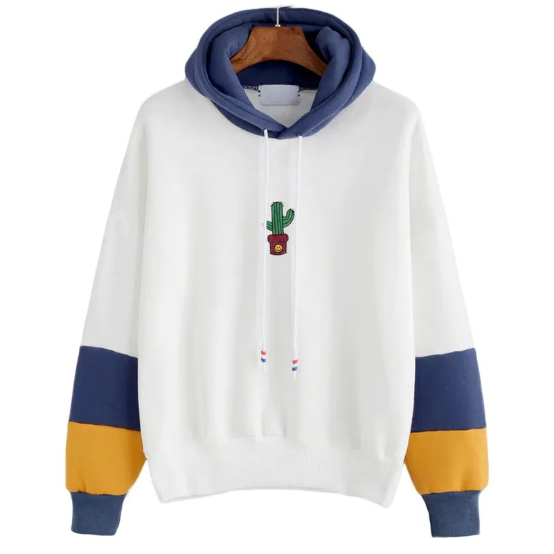 Women's Autumn/Winter Hoodie With Print