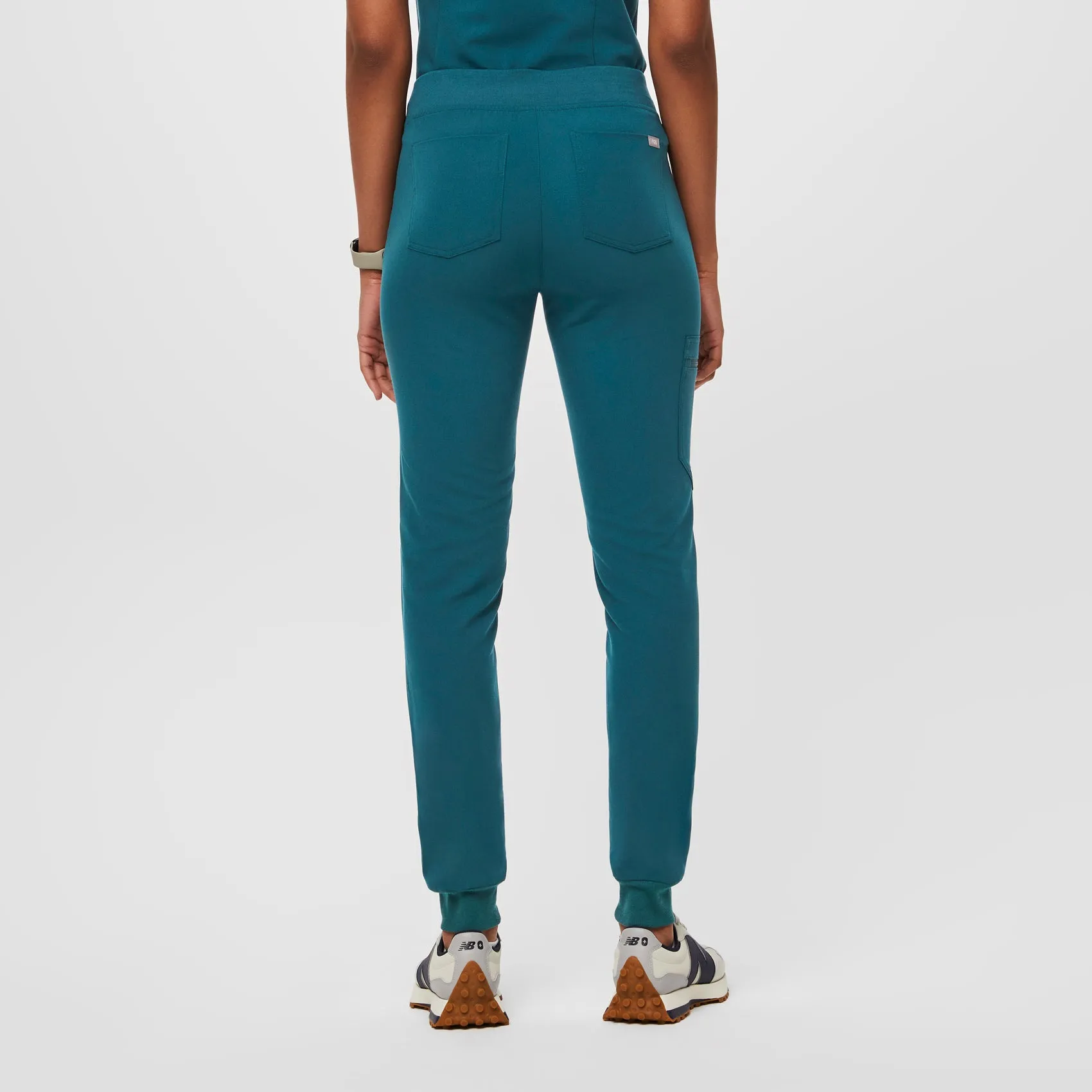 women's Caribbean Blue Zamora™ - Jogger Scrub Pants (3XL - 6XL)