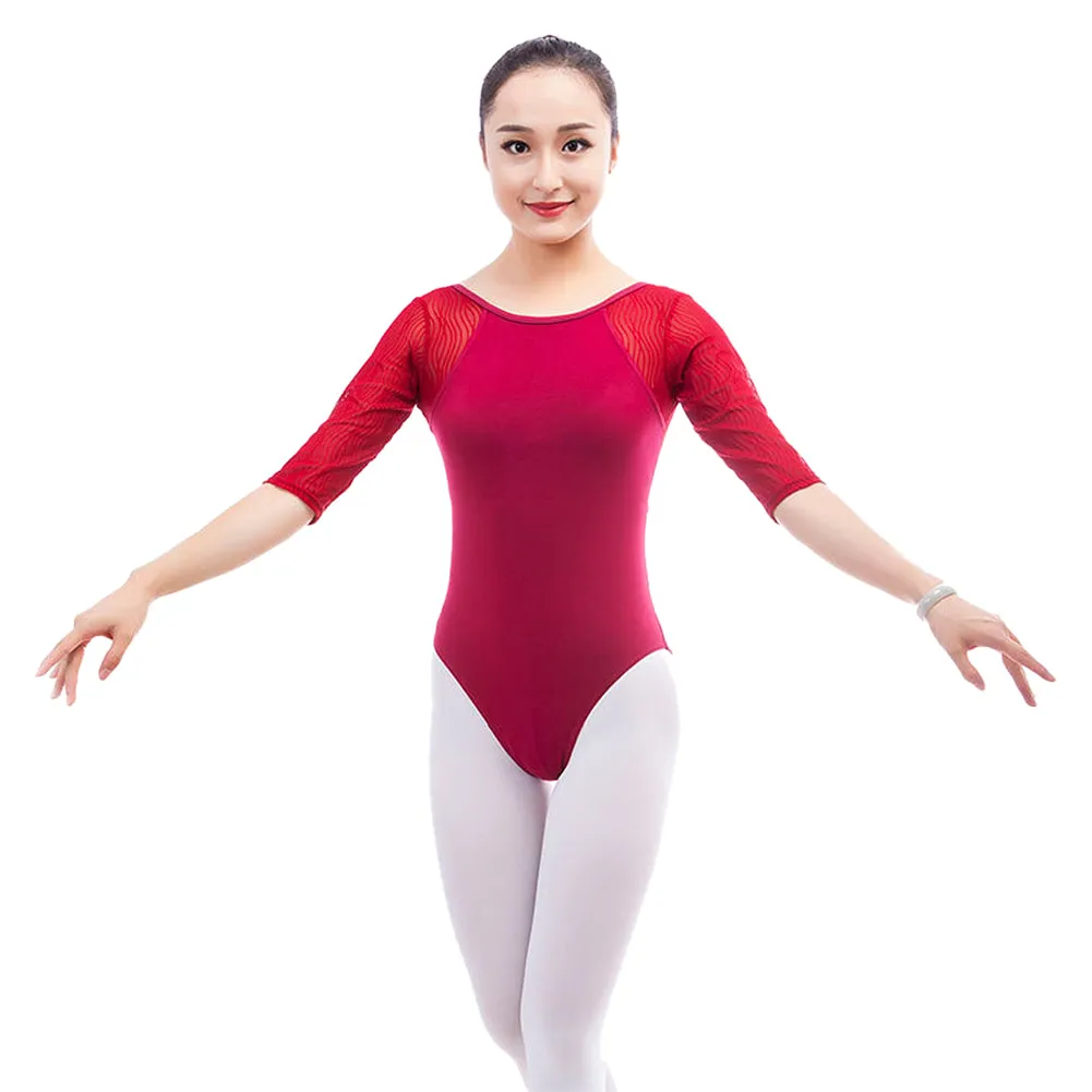 Women's Classic Open Back Leotard for Ballet Dance