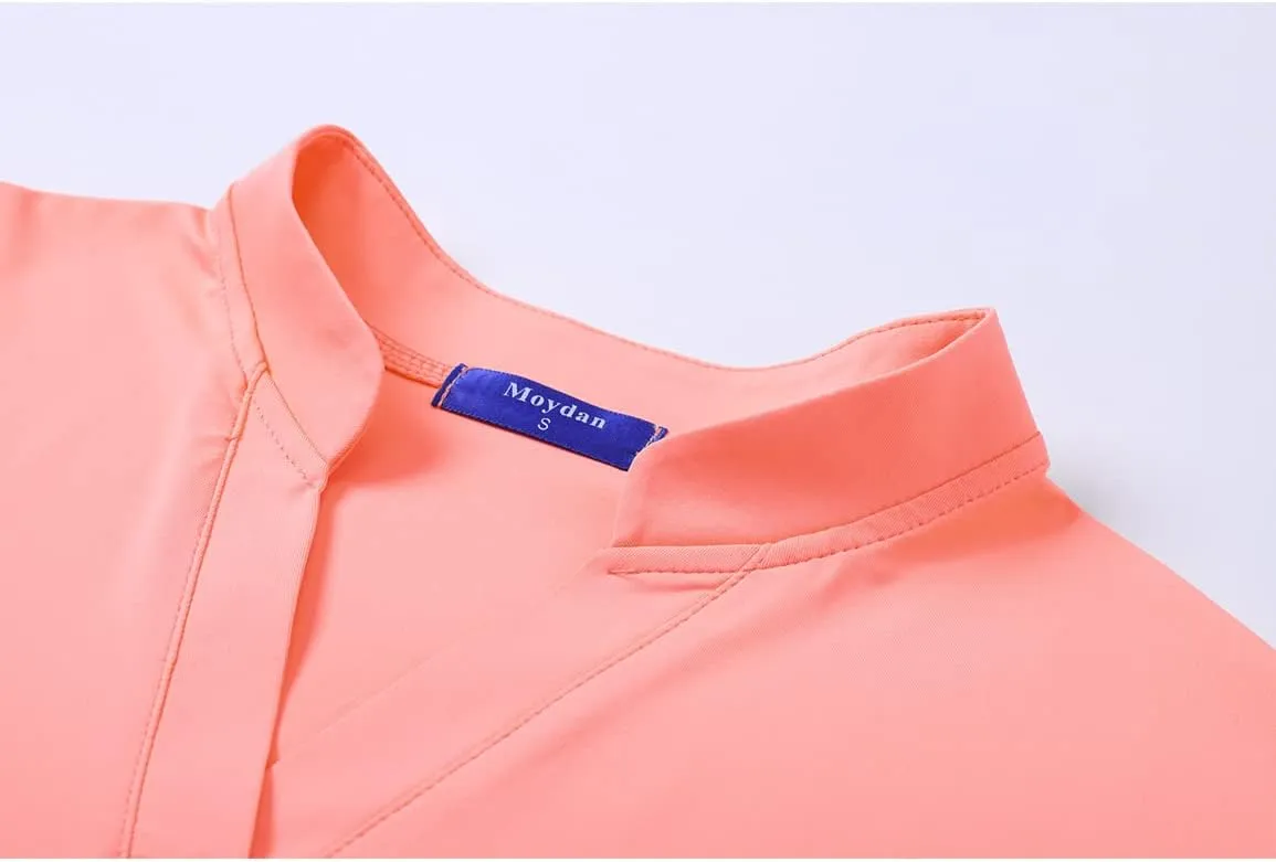 Women's Golf Polo Shirts Lightweight Moisture Wicking Tennis Athletic T Shirts