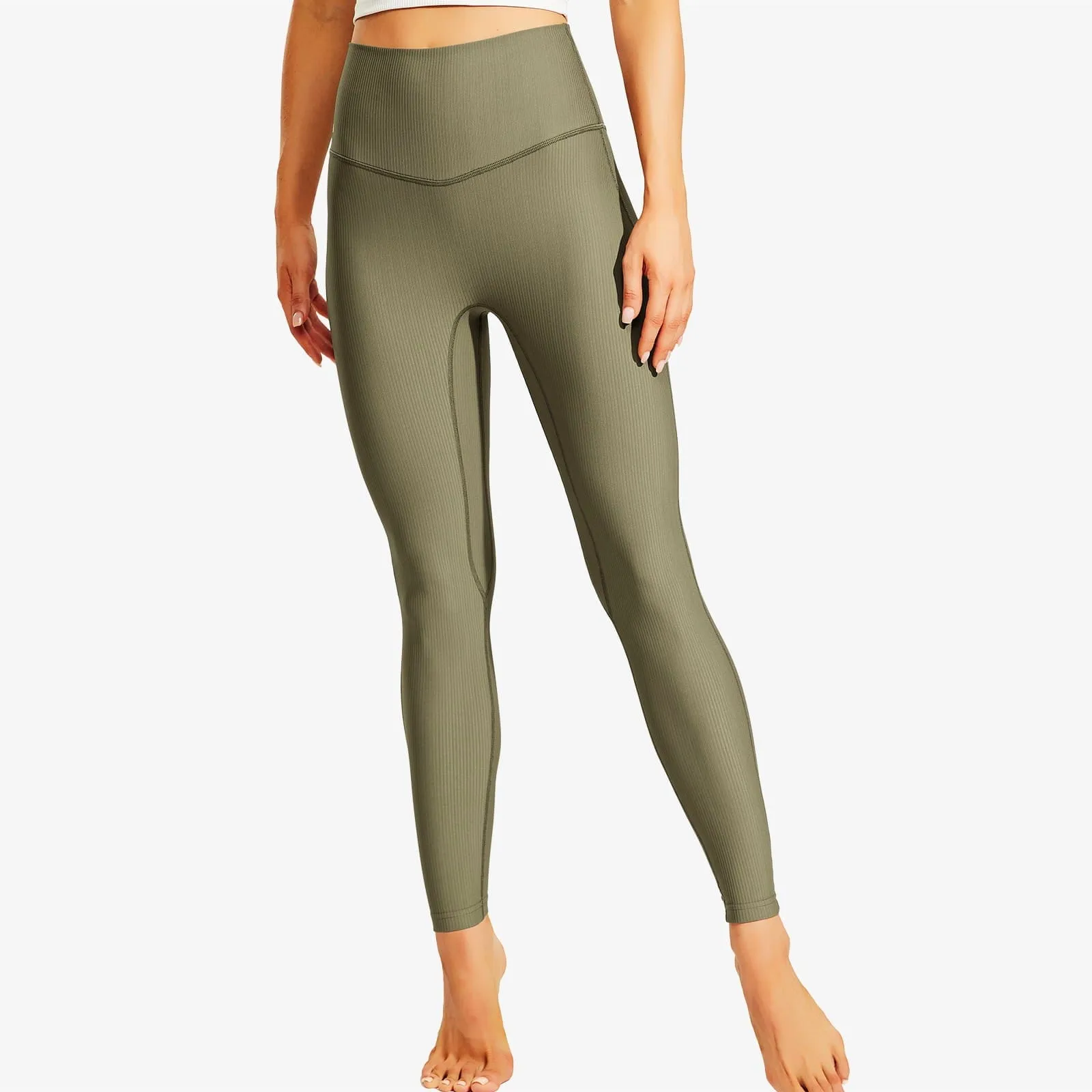 Women’s High Waisted Workout Leggings with Inside Pockets