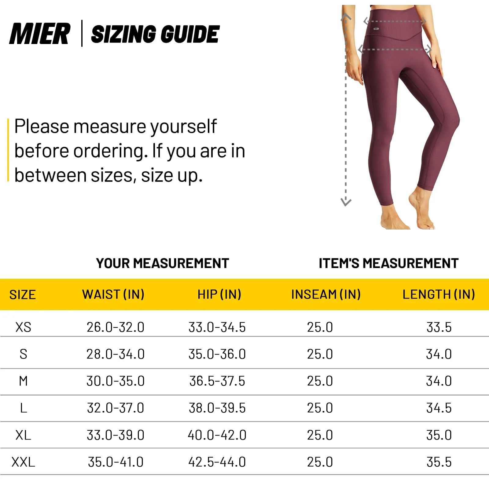 Women’s High Waisted Workout Leggings with Inside Pockets