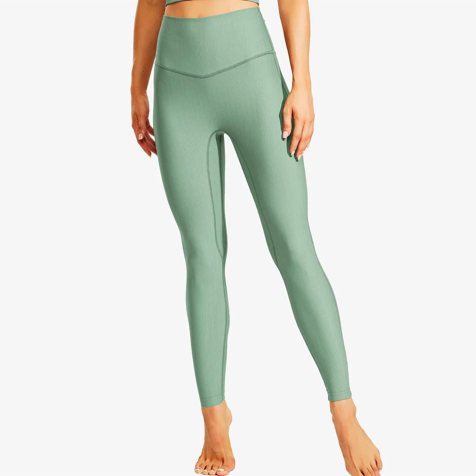 Women’s High Waisted Workout Leggings with Inside Pockets