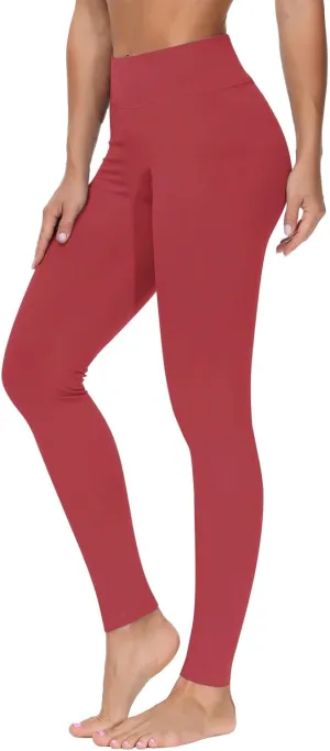 Womens High Waisted Yoga Pants Yoga Exercise Pants Soft Workout Leggings Sport Comfortable Jogger Casual Pant Legging