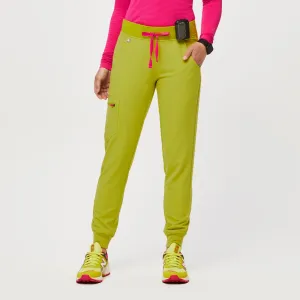 women's Limeade Zamora™ - Petite Jogger Scrub Pants