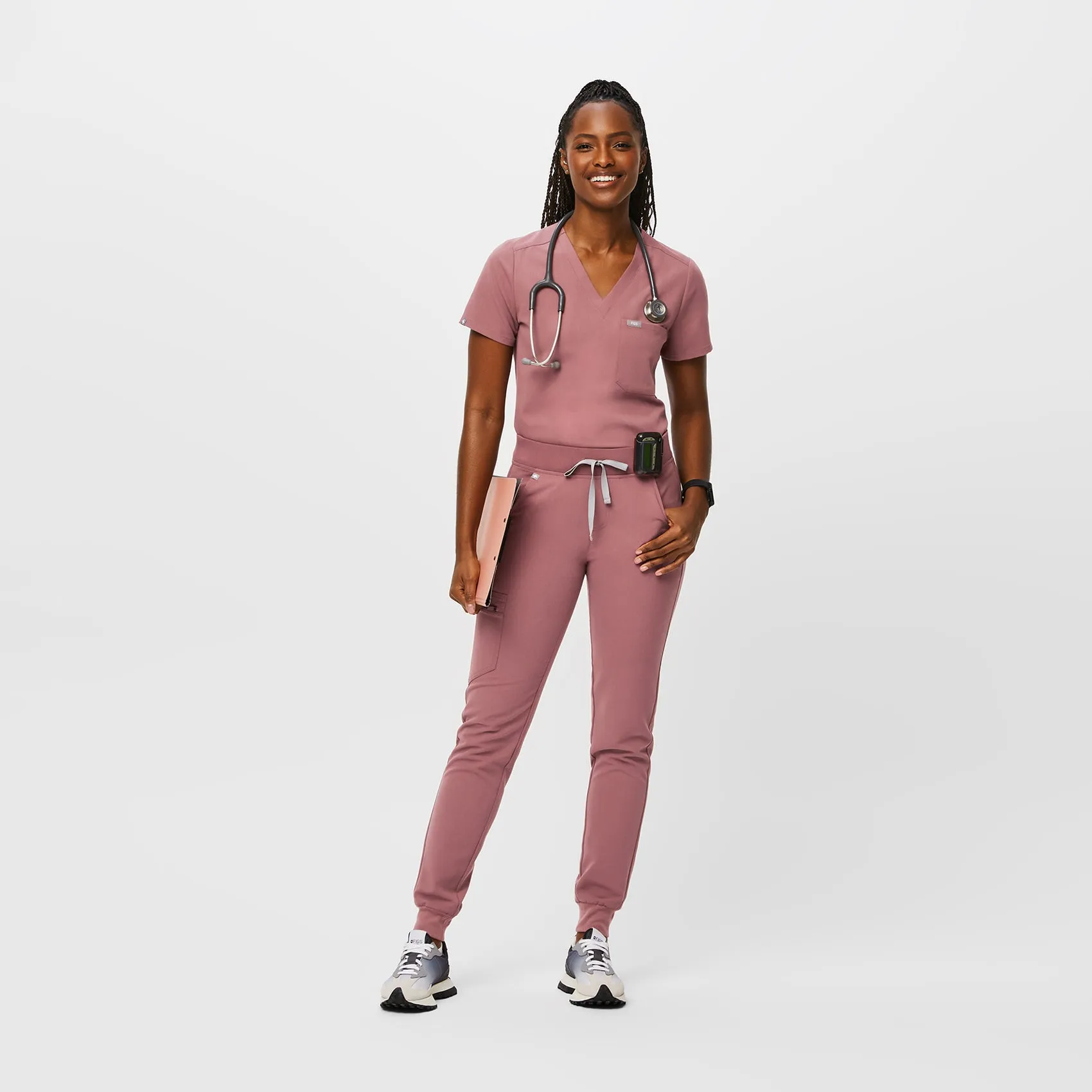 women's Mauve Zamora™ - Jogger Scrub Pants