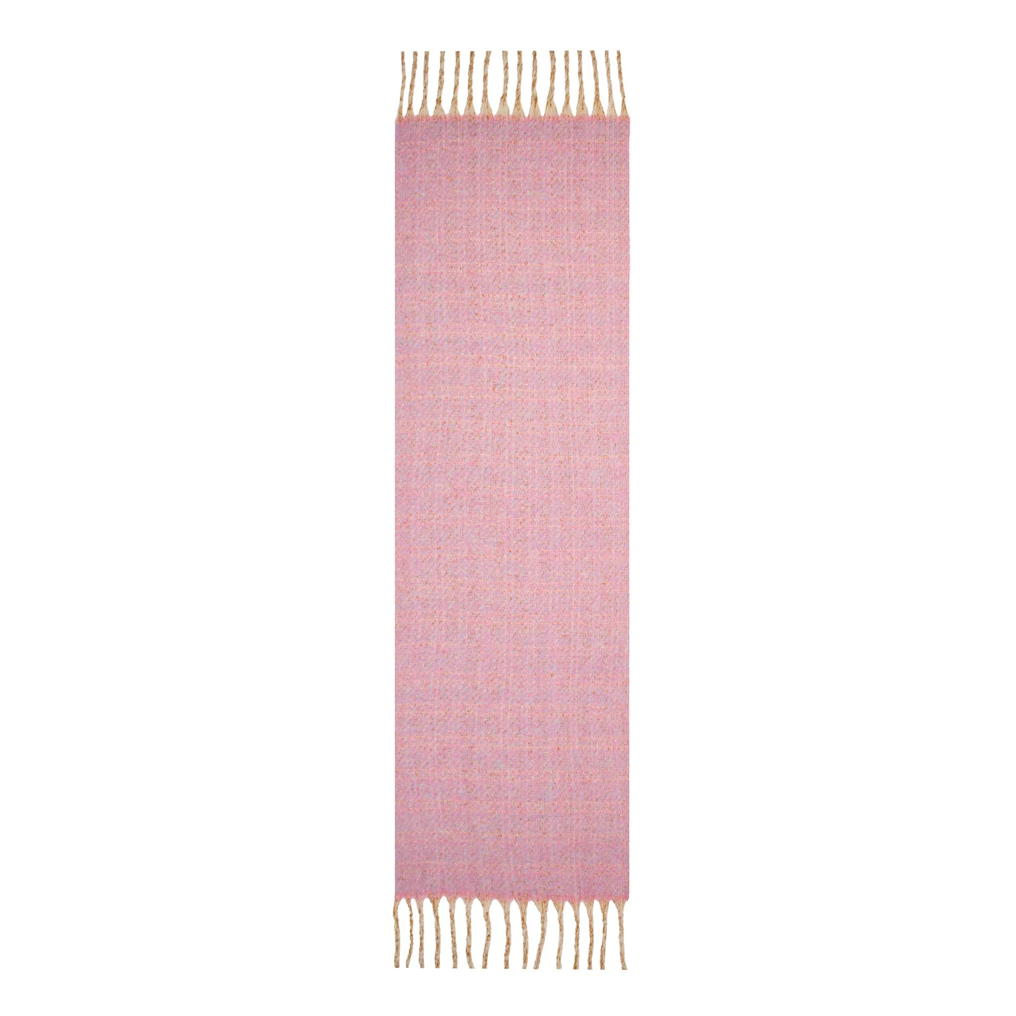 Women’s Metallic Scarf with Tassels
