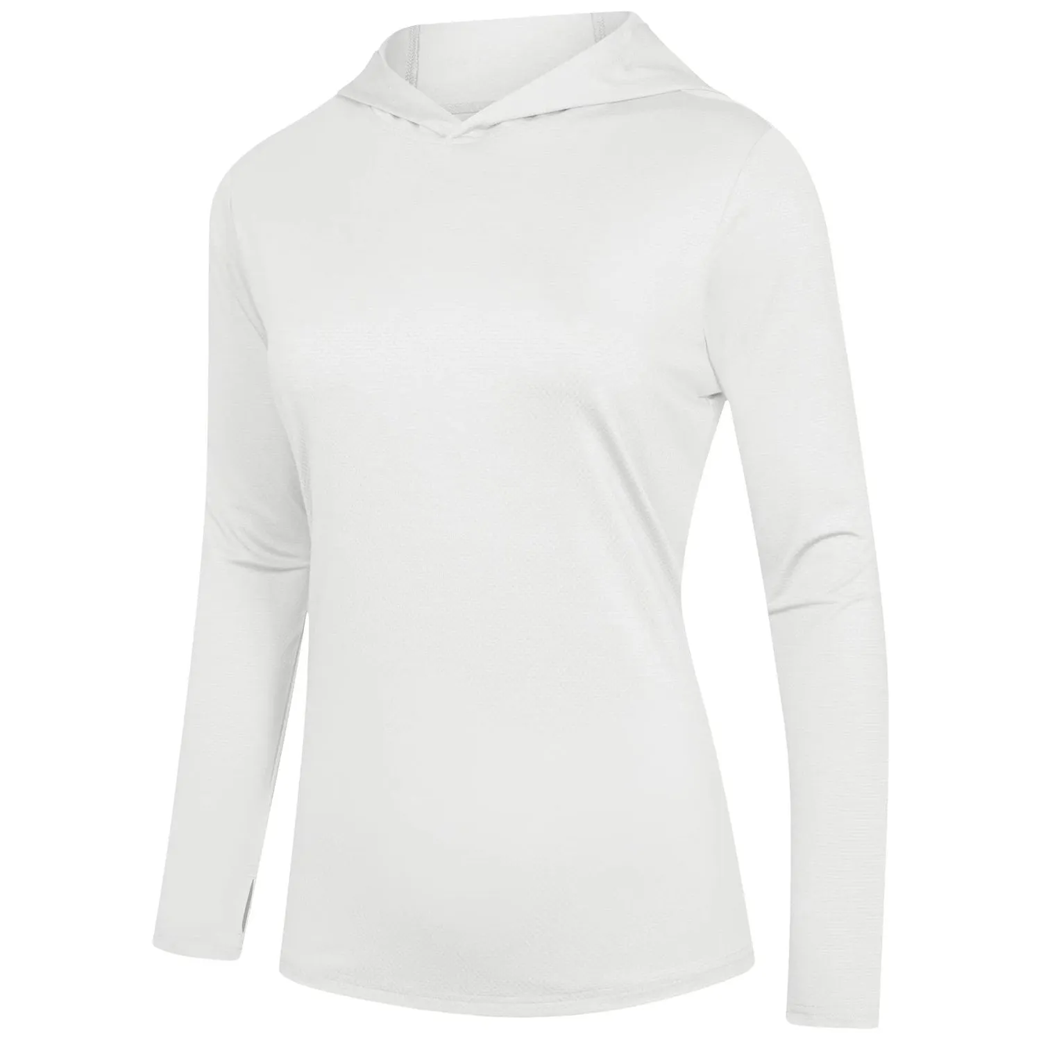 Women's Mint Hoodie Shirts UPF 50  Sun Protection Long Sleeve UV Shirt Fishing Hiking Athletic Shirts with Thumb Hole