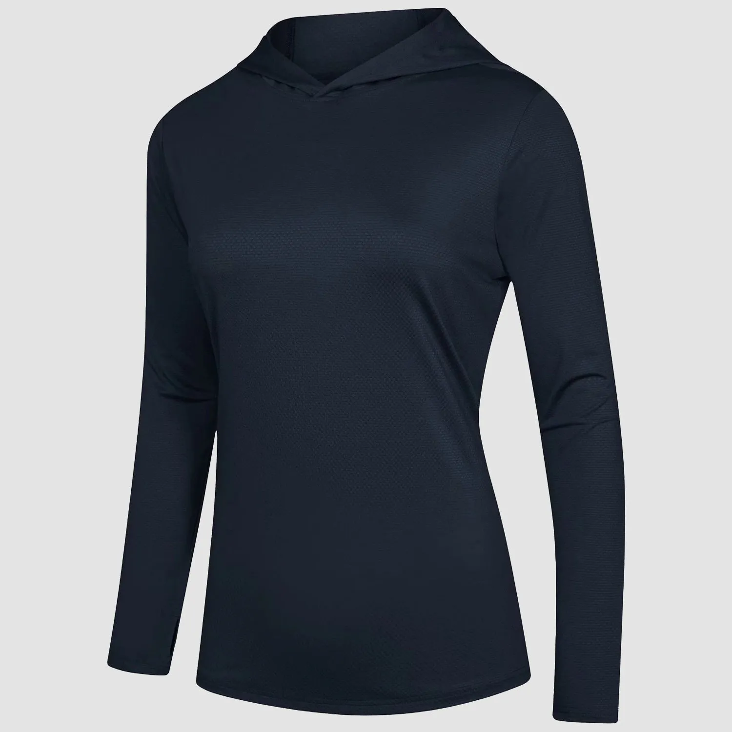 Women's Mint Hoodie Shirts UPF 50  Sun Protection Long Sleeve UV Shirt Fishing Hiking Athletic Shirts with Thumb Hole