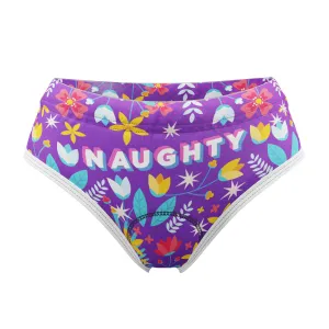 Women's Naughty But Nice Gel Padded Cycling Underwear-Briefs