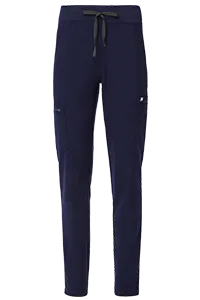women's Navy Yola™ High Waisted 2.0 - Petite Skinny Scrub Pants