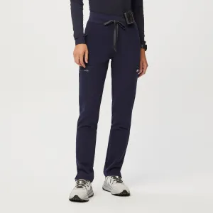 women's Navy Yola™ High Waisted 2.0 - Petite Skinny Scrub Pants