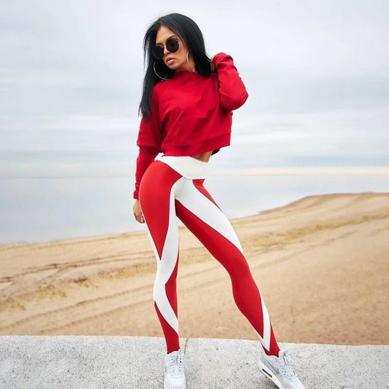 Women's Printed Body Fit Yoga Pant - GlamzLife