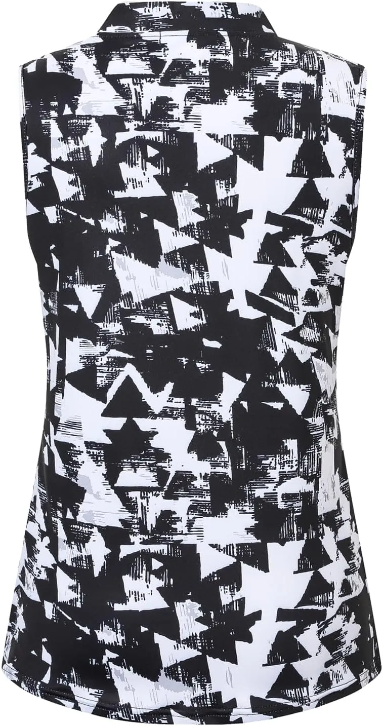 Womens Sleeveless Golf Shirts Moisture Wicking Tennis Polo Workout Tops