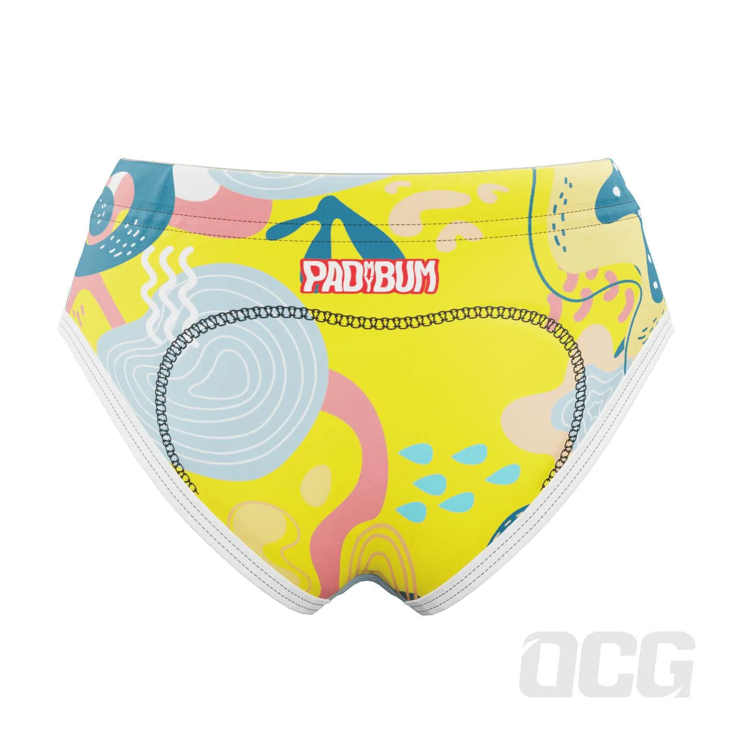 Women's Summer Vibes Gel Padded Cycling Underwear-Briefs