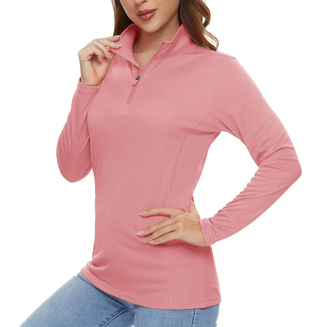 Women's Sun Protection Hiking Golf Shirts Long Sleeve