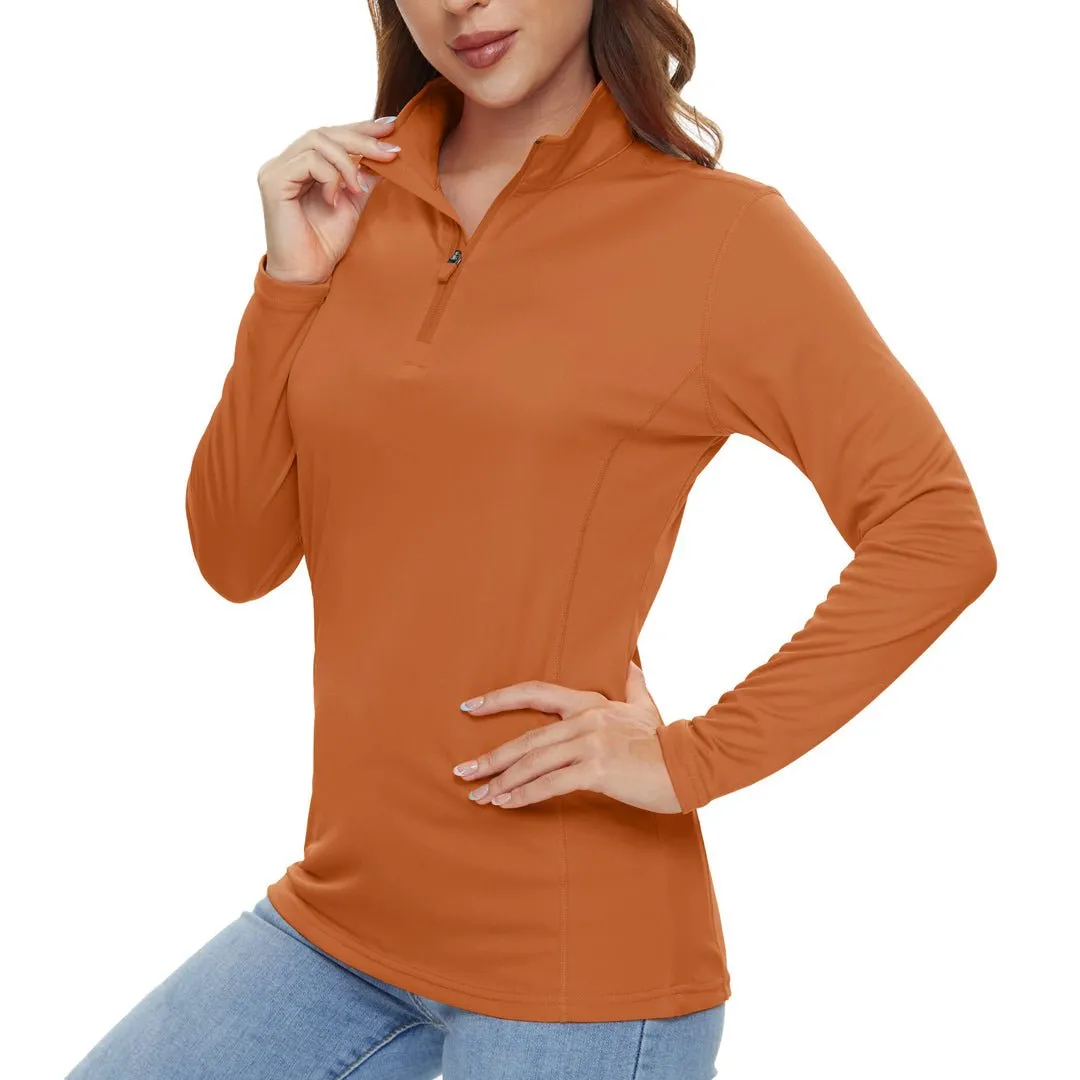 Women's Sun Protection Hiking Golf Shirts Long Sleeve