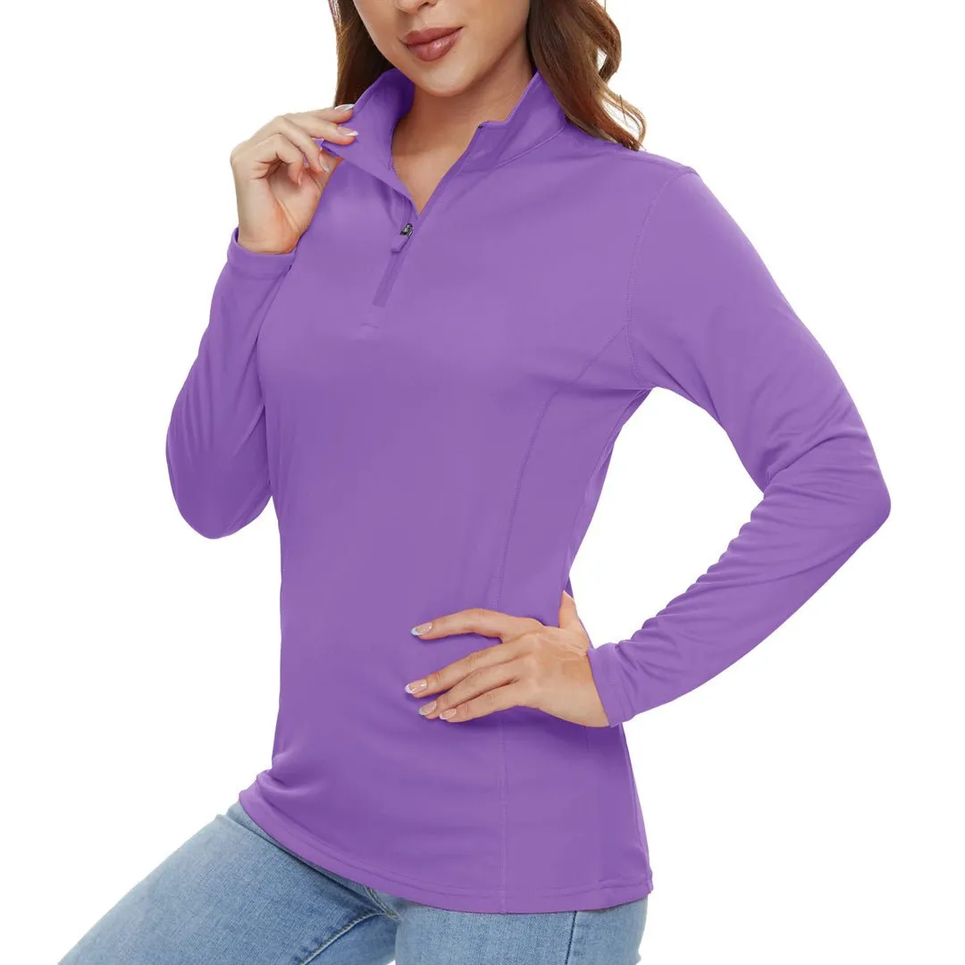 Women's Sun Protection Hiking Golf Shirts Long Sleeve