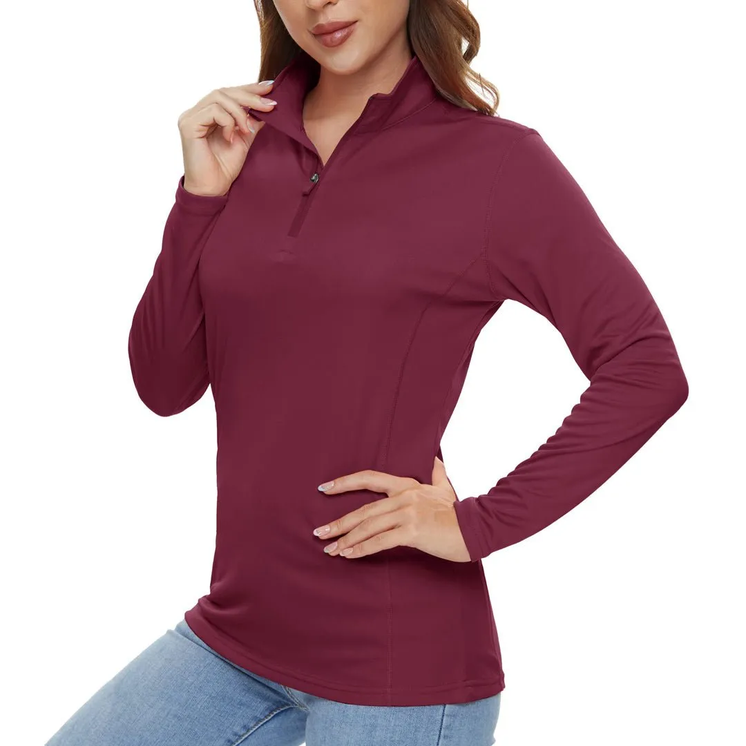Women's Sun Protection Hiking Golf Shirts Long Sleeve