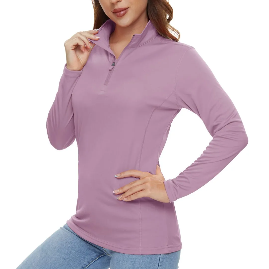 Women's Sun Protection Hiking Golf Shirts Long Sleeve