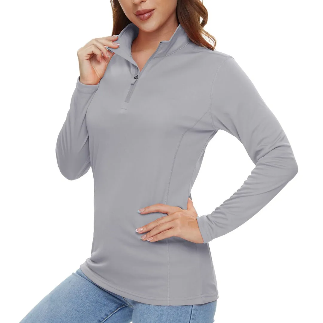 Women's Sun Protection Hiking Golf Shirts Long Sleeve