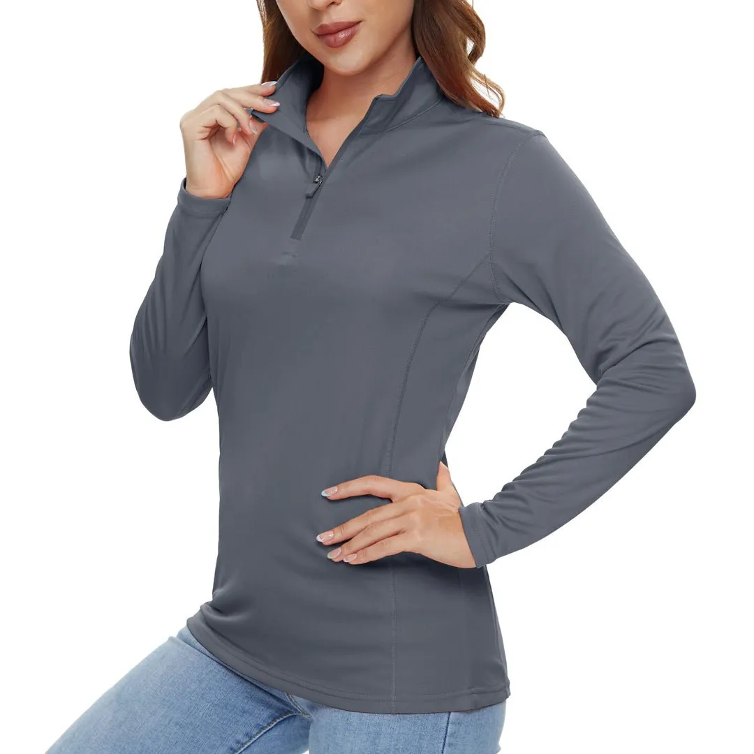 Women's Sun Protection Hiking Golf Shirts Long Sleeve