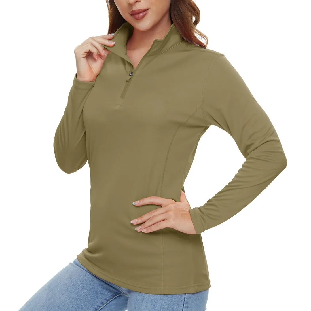 Women's Sun Protection Hiking Golf Shirts Long Sleeve