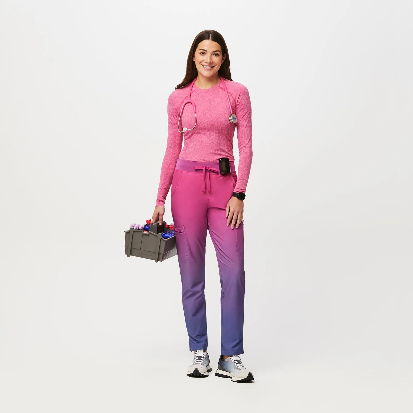 women's Sunset  High Waisted Yola™ FREEx™- Tall Skinny Scrub Pants