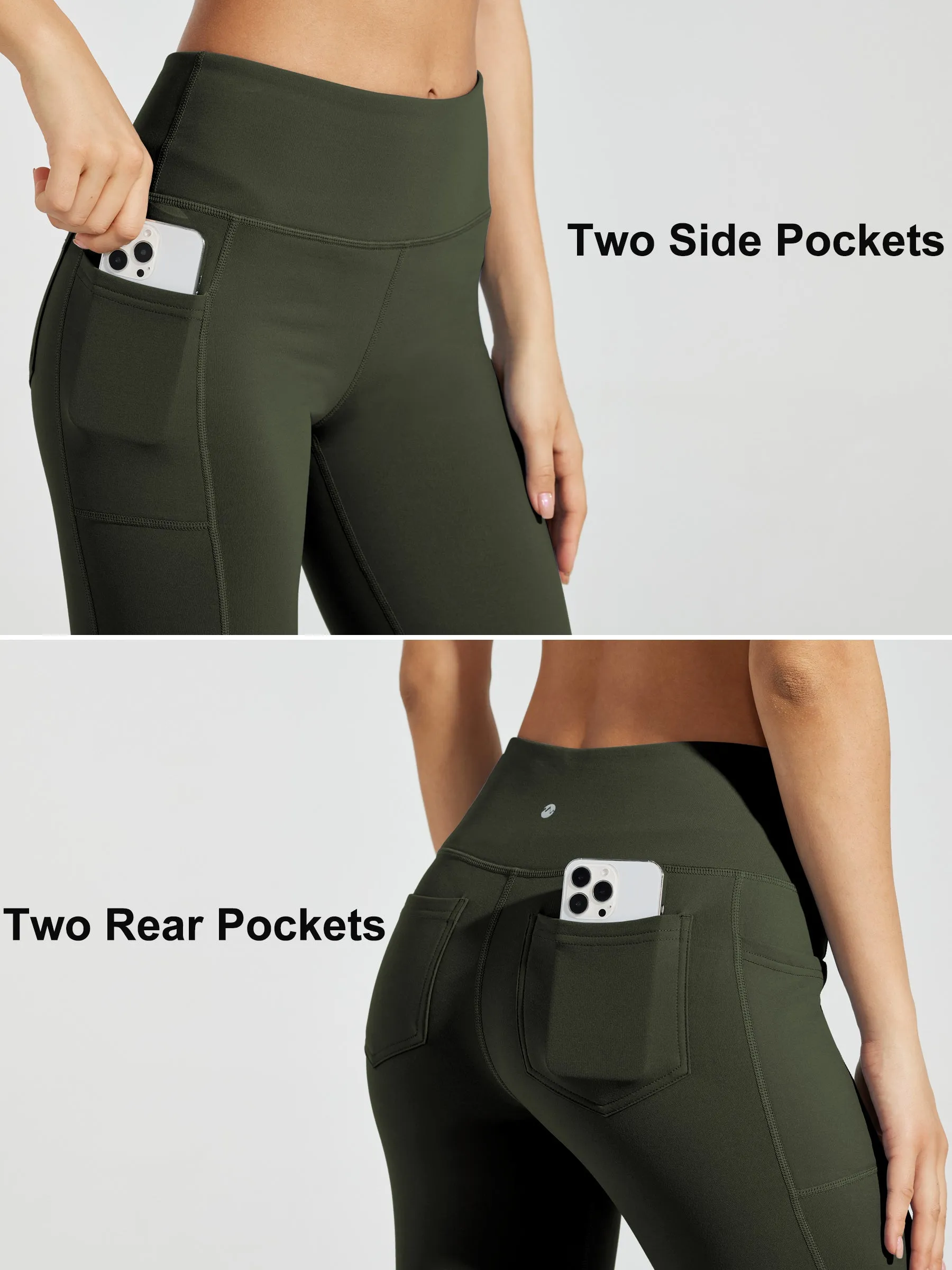 Women's Thermal Bootcut Yoga Pants
