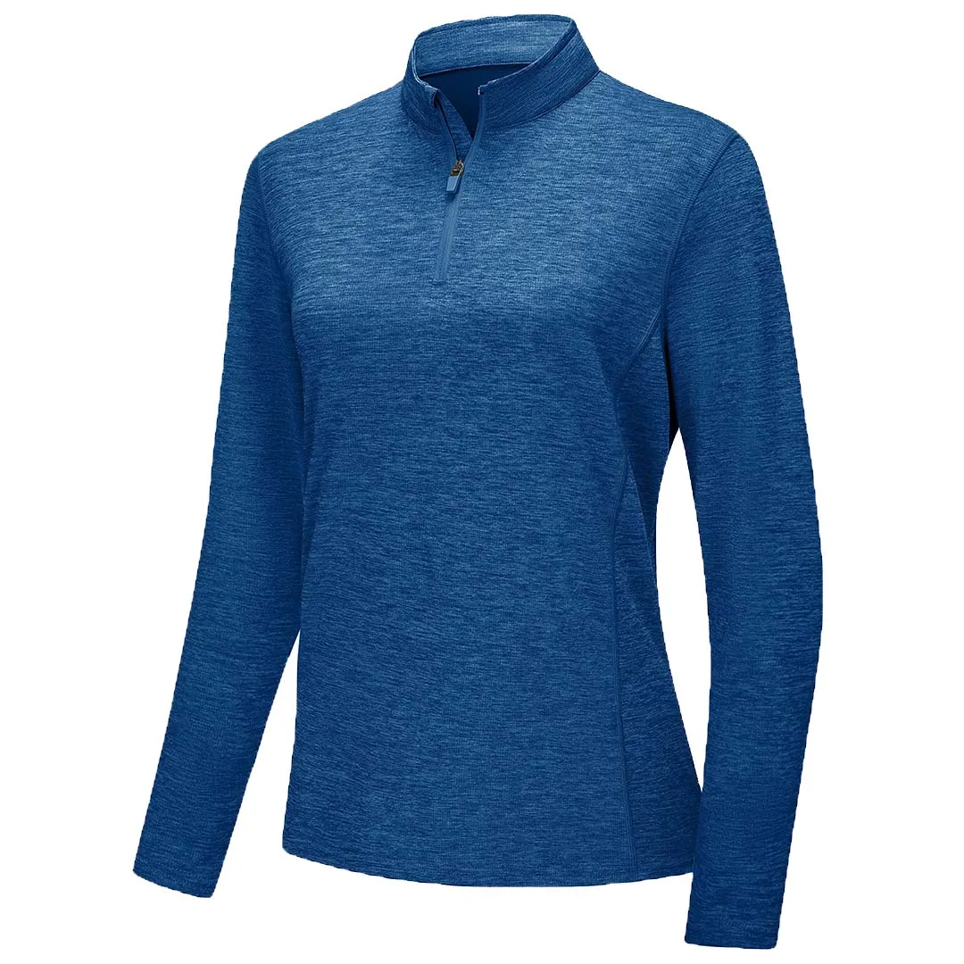 Women's UPF 50  1/4 Zip Quick Dry Hiking Shirts
