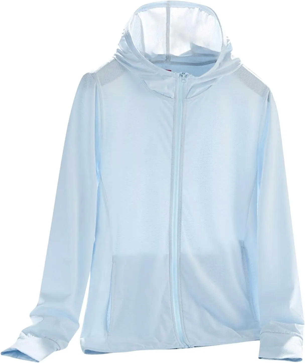 Womens UPF 50  Hoodies Sun Shirts Breathable Long Sleeve Hiking Shirts Outdoor Lightweight Quick Dry Athletic Jacket