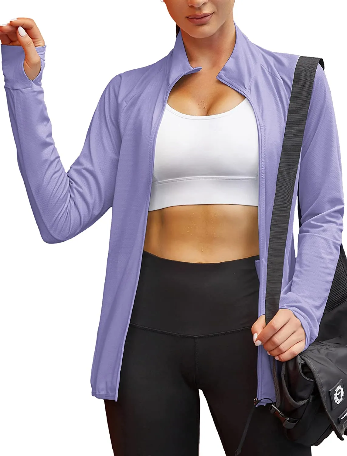 Women's UPF 50  Sun Protection Long Sleeve Hooded Sun Shirts