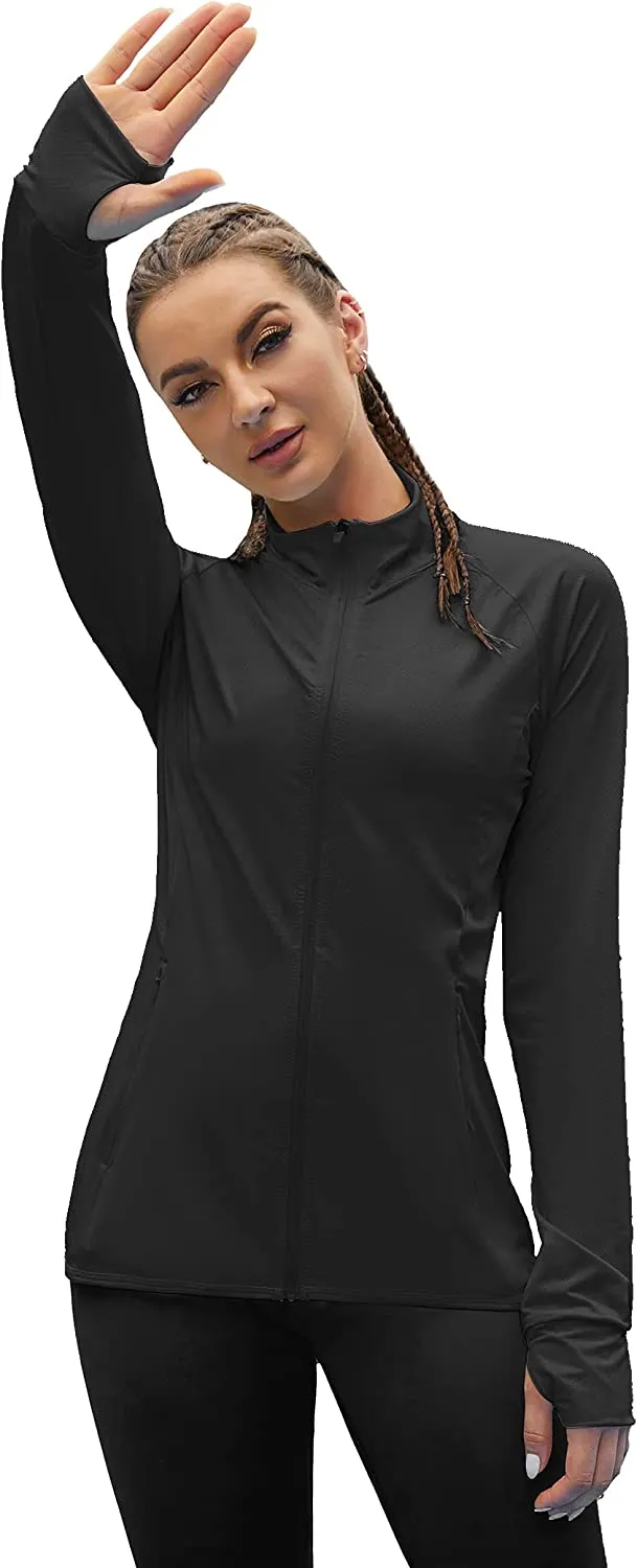 Women's UPF 50  Sun Protection Long Sleeve Hooded Sun Shirts